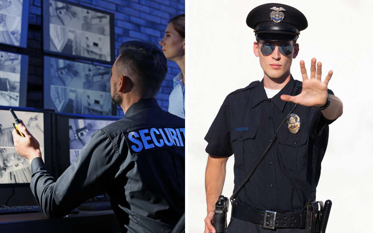 Difference Between a Security Guard and a Security Officer