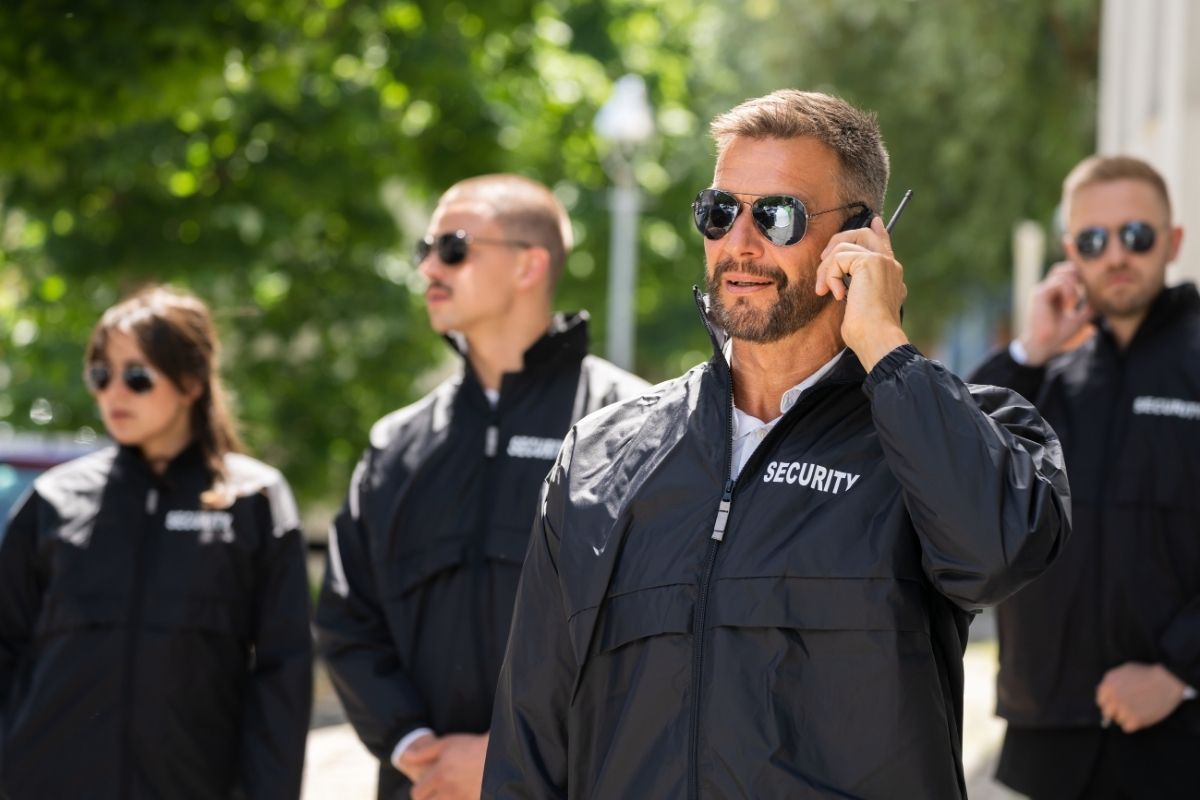 Professional uniformed security guard services available
